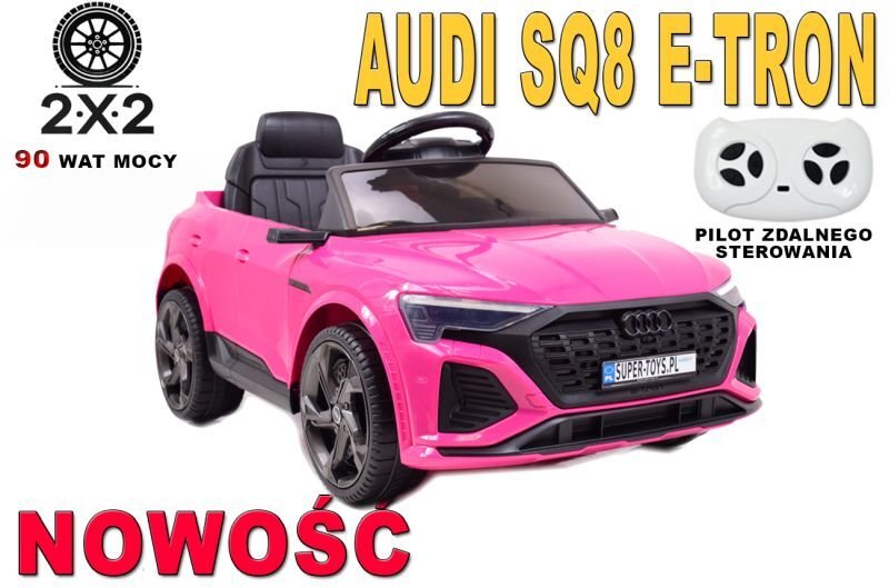 HP SUPER-TOYS oryginalny AUDI SQ8 E-TRON W NAJNOWSZEJ ODSŁONIE/BRD2168