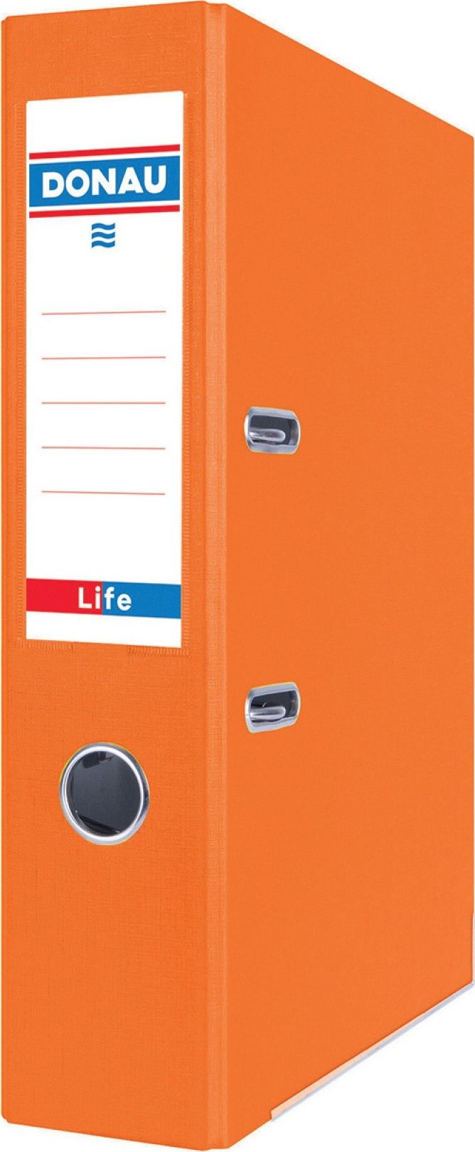 Segregator Donau Life 2-ringowy A4 75mm pomarańczowy (3969001PL-12)