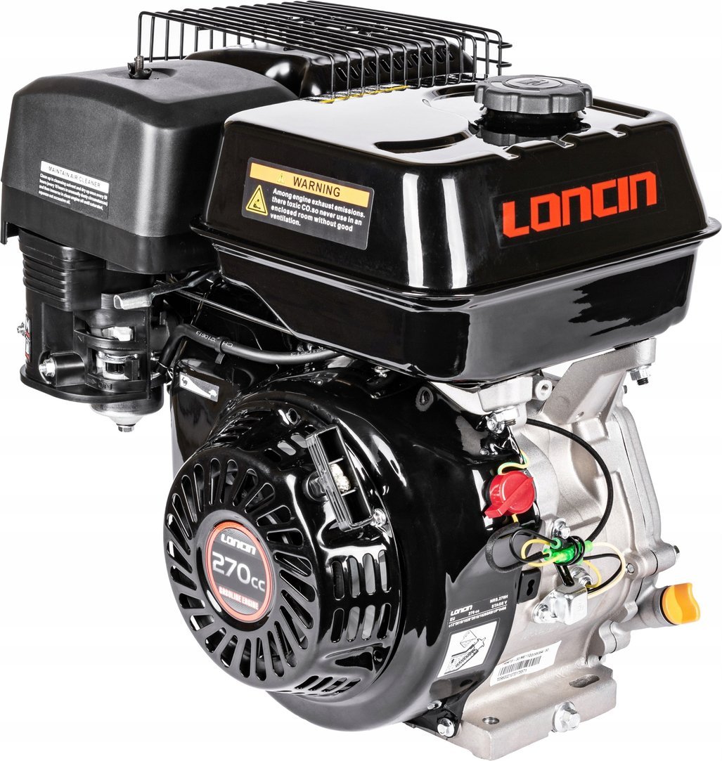 Loncin SILNIK LONCIN G270F-C SPALINOWY BENZYNOWY 9 KM WAŁ 25.4 mm MOTOR HONDA GX270 - EWIMAX - OFICJALNY DYSTRYBUTOR - AUTORYZOWANY DEALER LONCIN