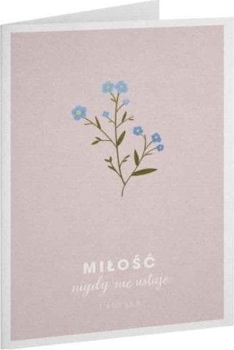Szaron Kartka Dobro - Miłość nigdy nie ustaje