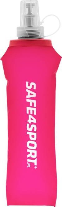 Safe4sport Składana butelka Soft Flask 500 ml różowa