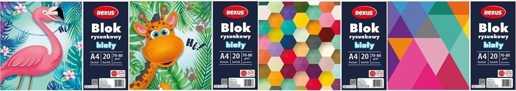 Teka Blok rysunkowy A4/20K biały