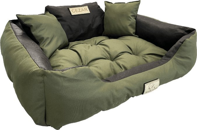 AIO FACTORY Legowisko personalizowane KINGDOG 100x75 zielone