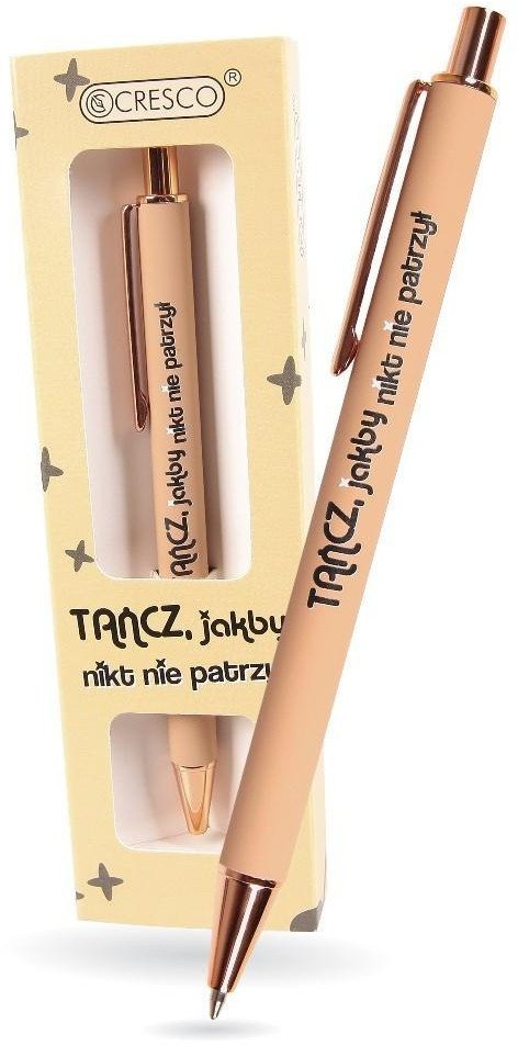 Długopis automatyczny Tańcz jakby,nikt nie patrzył