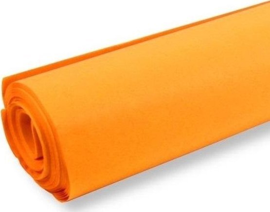 Bibuła kolorowa gładka pomarańczowa 50x70cm 30ark