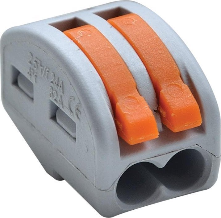 Tracon Electric Złączka otwierana 2x0,75-4mm - OVO2,5-2 - Tracon