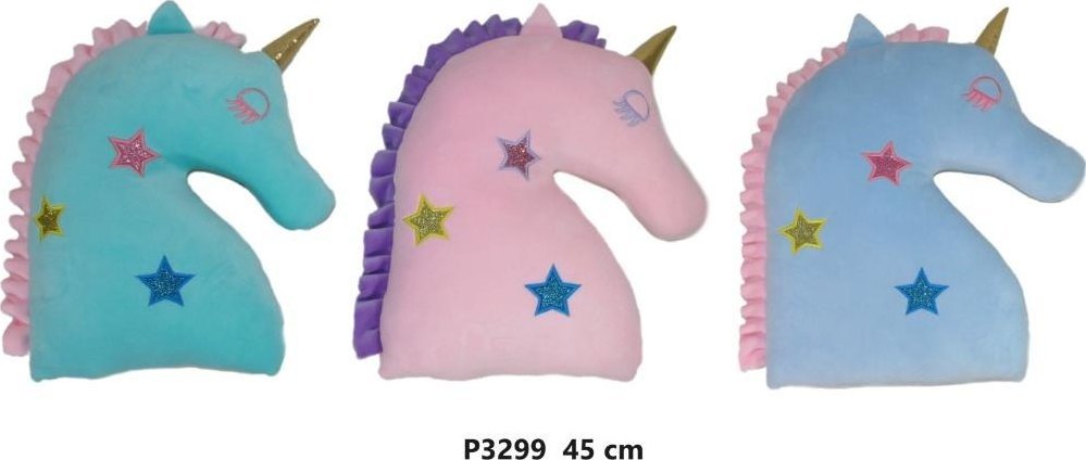 Sun-Day Poduszka P-3299 Jednorożec 3kol 45cm 167422