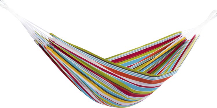 Poly Dwuosobowy hamak Poly, kolorowy BZPOLY