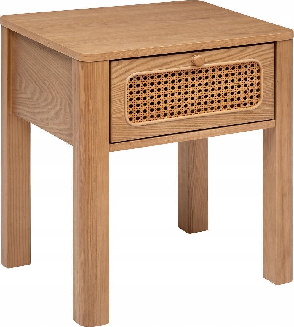 Atmosphera Stolik nocny TIRIA, plecionka wiedeńska, 45 x 38,5 x 52,5 cm
