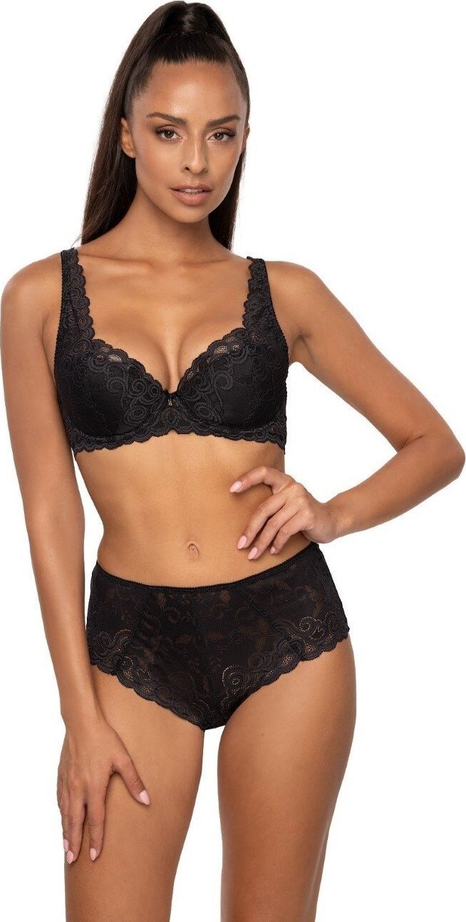 xxxx_Mat (MAT Lingerie) Figi F-3824/52 Natalie majtki damskie czarne S