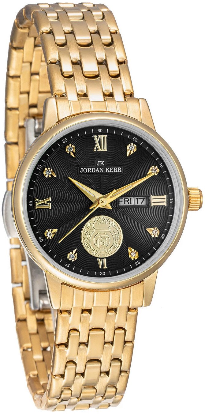 Zegarek damski Jordan Kerr L1071 złoty czt