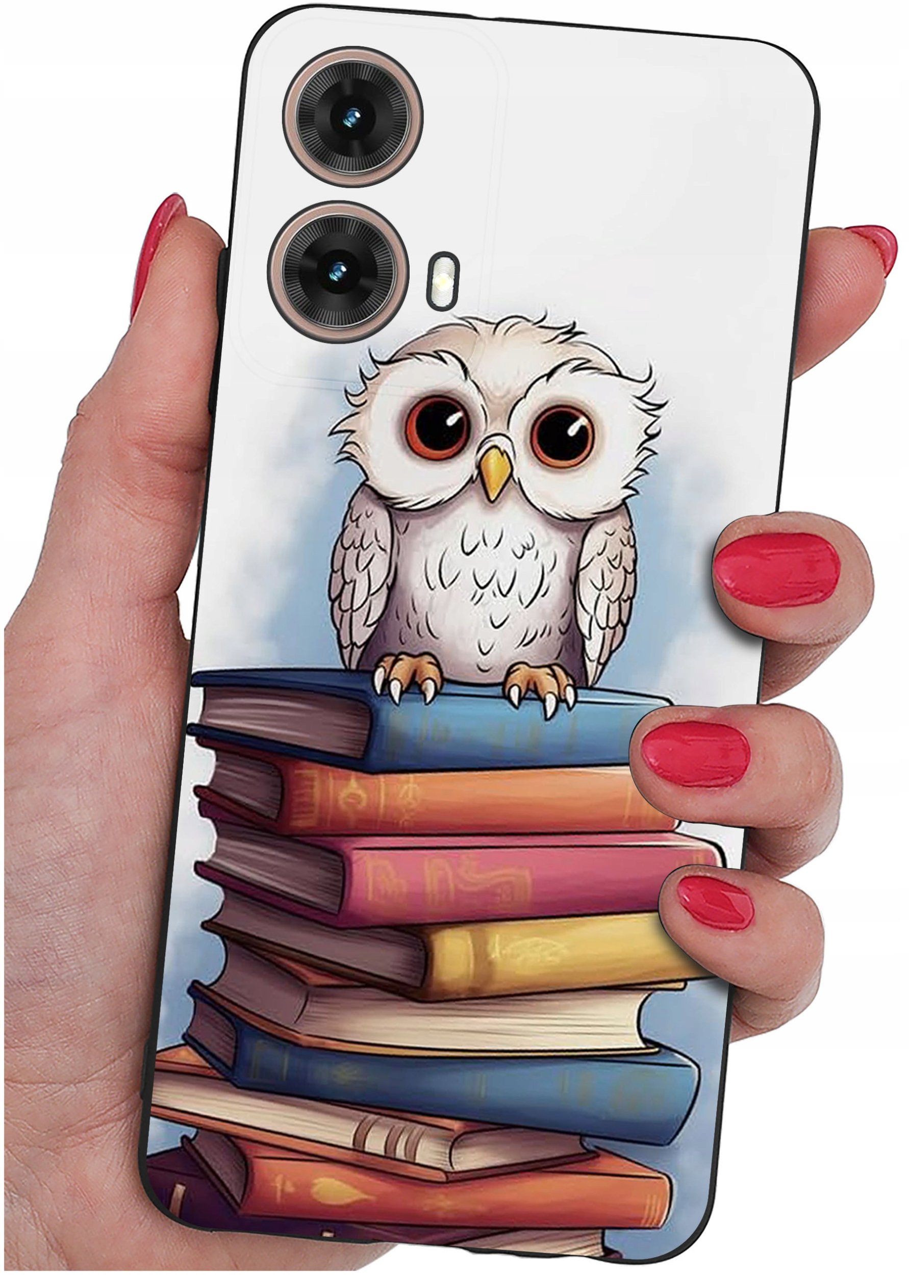 Etui do Motorola Moto G85 5G WZORY |SILIKONOWE MATT CASE