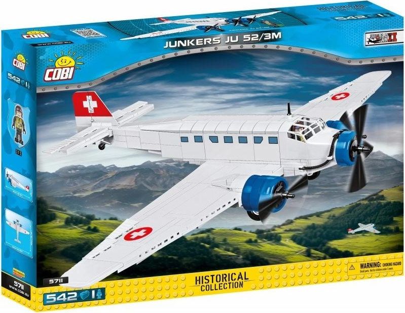 Cobi Historical Collection WWII Junkers JU 52/3M (5711)