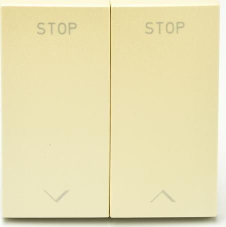 Efapel EFAPEL LOGUS90 KLAWISZ DO ŁĄCZNIKA ŻALUZJOWEGO PERŁOWY 90613 TPE