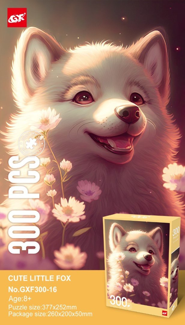 Zestaw Puzzli 300el. Piesek EDUKAMP