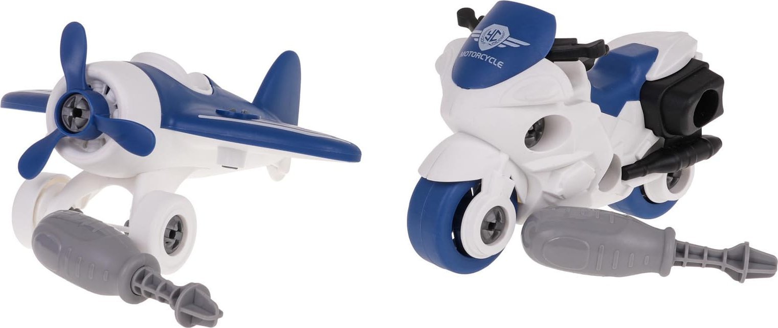 Ramiz Zestaw Samolot i Motocykl Rozkręcany