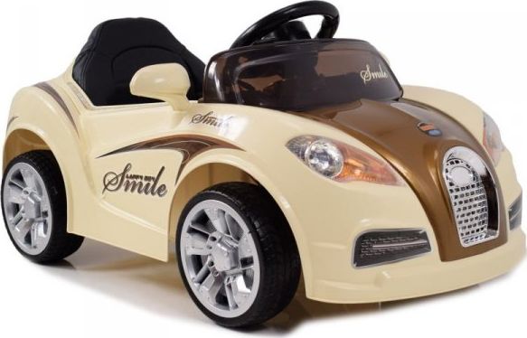 Super-Toys NAJNOWSZY ROADSTER SMILE, DWA SILNIKI, KLUCZYK,MIĘKKIE SIEDZENIE, MIĘKKIE KOŁA/HL938 uniwersalny