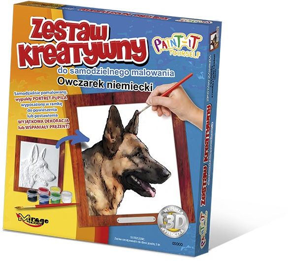 Zestaw kreatywny Owczarek niemiecki