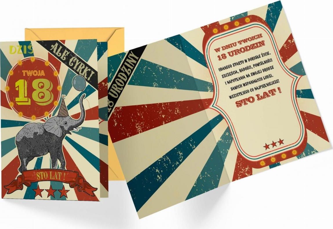 Armin Style Karnet B6 PR-392 Urodziny 18