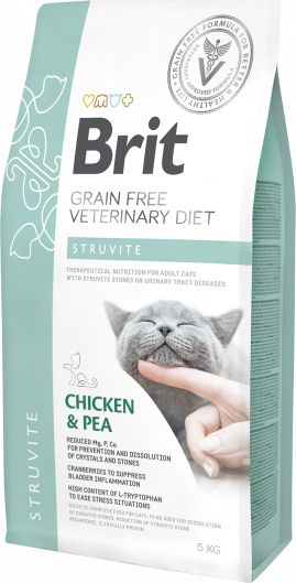 Brit Brit gf veterinary diets cat Struvite 2kg