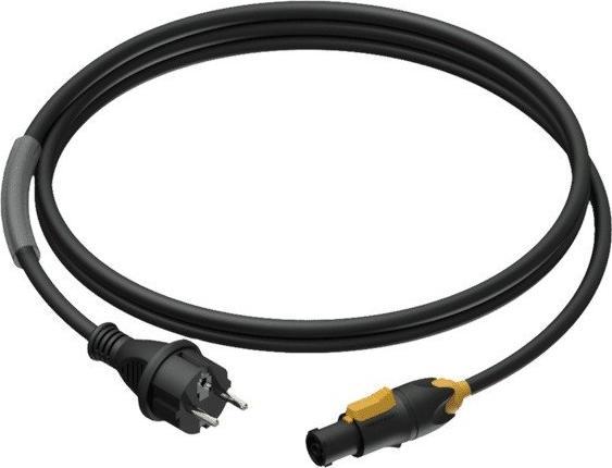 Kabel zasilający Procab Procab PRP433/3 Power cable - schuko male - powerCON TRUE1 female - 3 x 1.5 mm² 3 meter