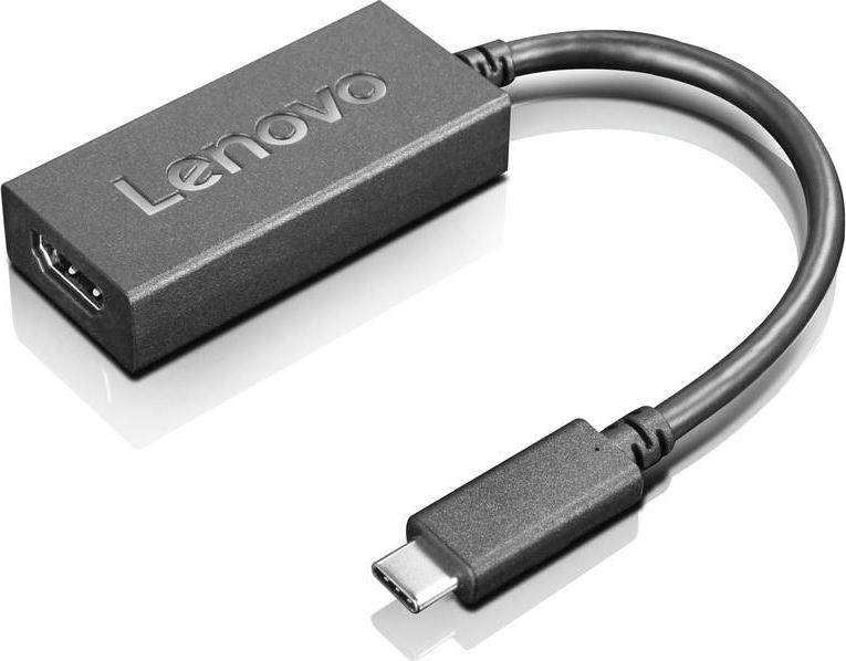 Adapter USB Lenovo USB-C - HDMI Czarny (GX90K37871)