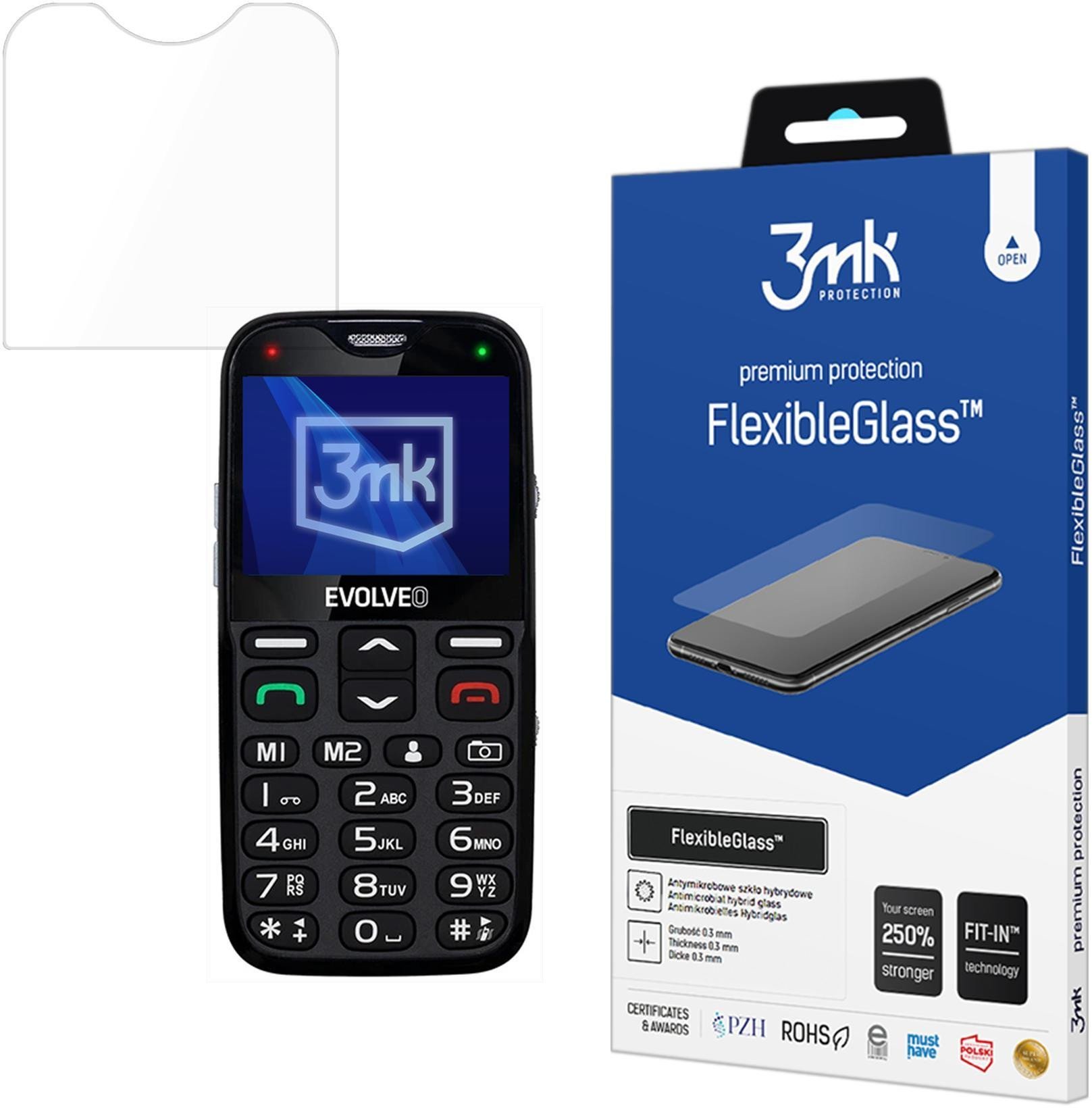 EVOLVEO EASYPHONE XG - 3MK FLEXIBLEGLASS