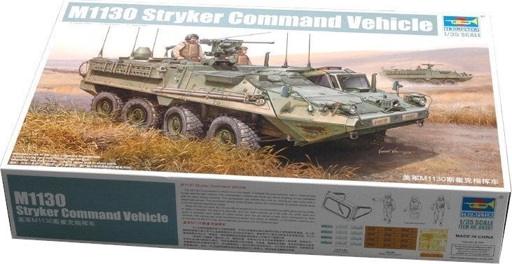 Trumpeter Model plastikowy Stryker wóz dowodzenia M1130 1/35 Trumpeter