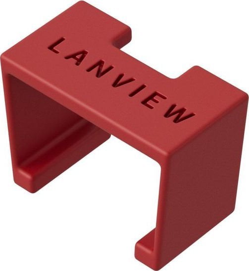 Organizer Lanview Lanview LVT-SC-R akcesorium kablowe Klips do kodowania kolorami