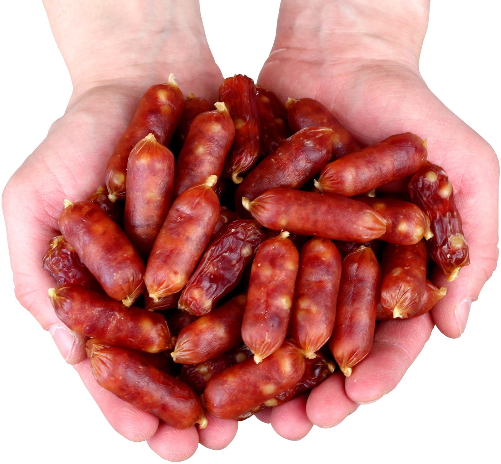 Pausesnack przysmak dla psa, serdelki z kaczk�, 5cm 500 g