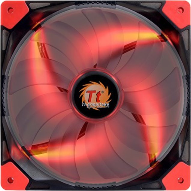 Wentylator Thermaltake Luna 14 LED Red (CL-F022-PL14RE-A)
