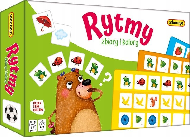 Adamigo Rytmy zbiory i kolory - zestaw edukacyjny 07967