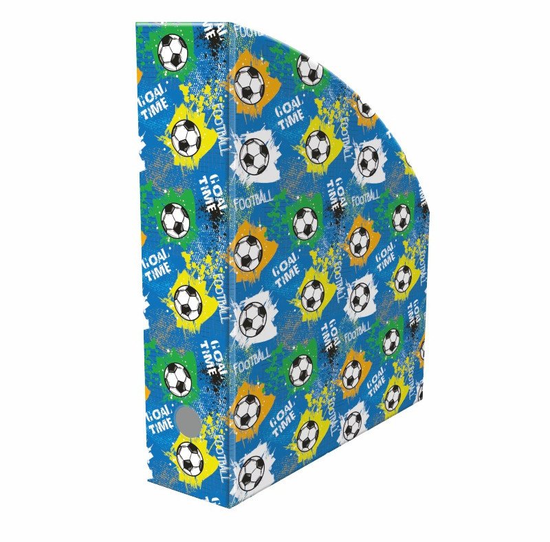 Pojemnik organizer na dokumenty PVC A4 7cm piłki Football BIURFOL