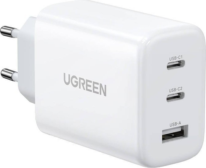 Ładowarka Ugreen CD275 1x USB-A 2x USB-C (90496B)