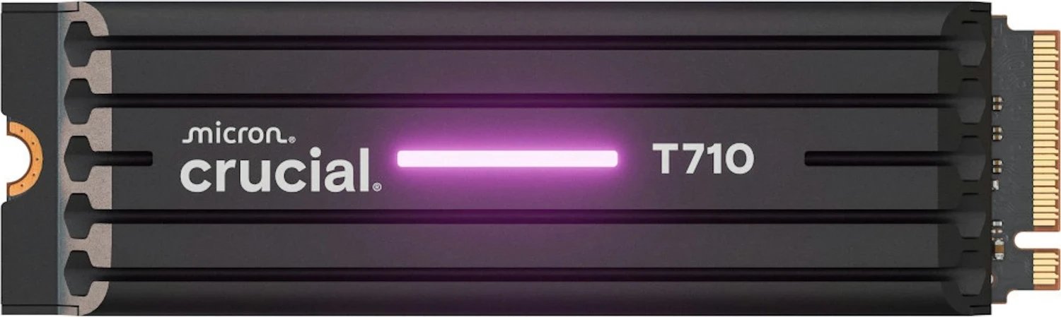 Dysk SSD Crucial T710 1TB M.2 2280 PCI-E x4 Gen5 NVMe (CT1000T710SSD5)