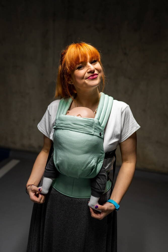 Nosidełko Qusy Mini - Minty Regulowane