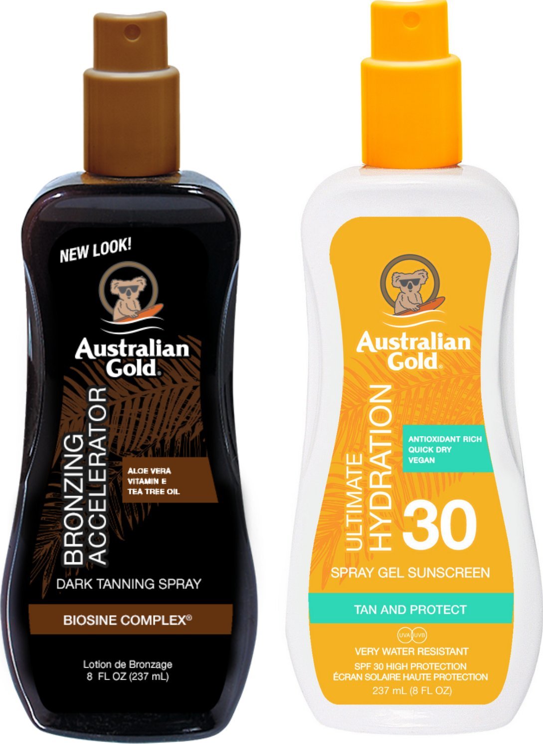 Australian Gold Spray Accelerator + Spray Gel SPF30