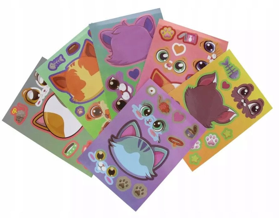 ZEST NAKLEJKI STWORZ ZWIERZAKA 6K STK 48/192