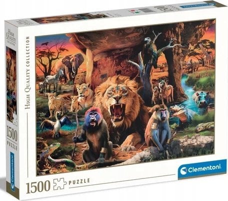 Clementoni Puzzle HQ The Tribal Society 1500 elementów (31724)