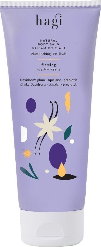Hagi Hagi, Na Śliwki, Ujędrniający balsam do ciała, 200 ml