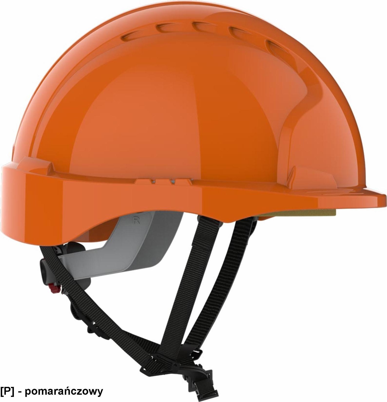 JSP KAS-EVO3LINE - Hełm EVO3LINE mikro daszek ochrona przed napięciem do 1000 V 6-punktowa więźba - pomarańczowy