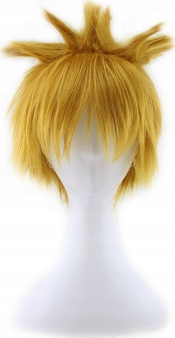 Korbi PERUKA NARUTO ANIME Akatsuki ŻÓŁTA MANGA W53
