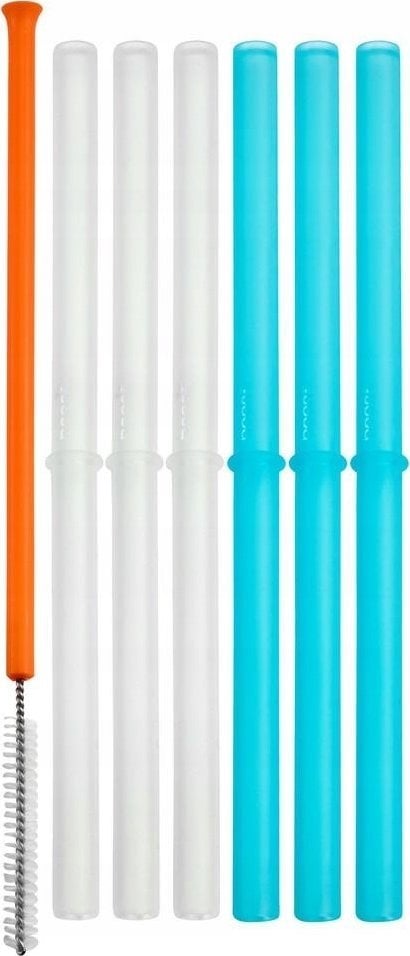 Skip Hop *****SKIP HOP Snug zestaw 6silik.słomek+czyś.12166