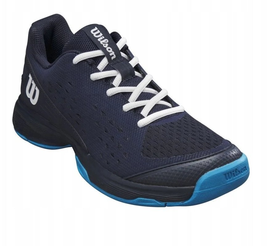 Netex WILSON tenisowy obuwie junior RUSH PRO JR L Navy Blaze WRS335270E020 (0097512847155)