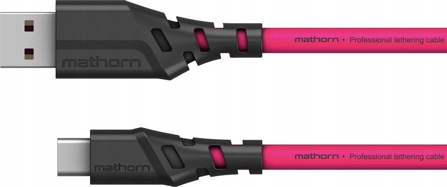 Kabel USB Eaton USB-A + USB-C - USB-C 2 m Różowy (MTC-200M)