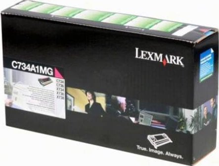 Toner Lexmark C734A1MG Magenta Oryginał (0C734A1MG)