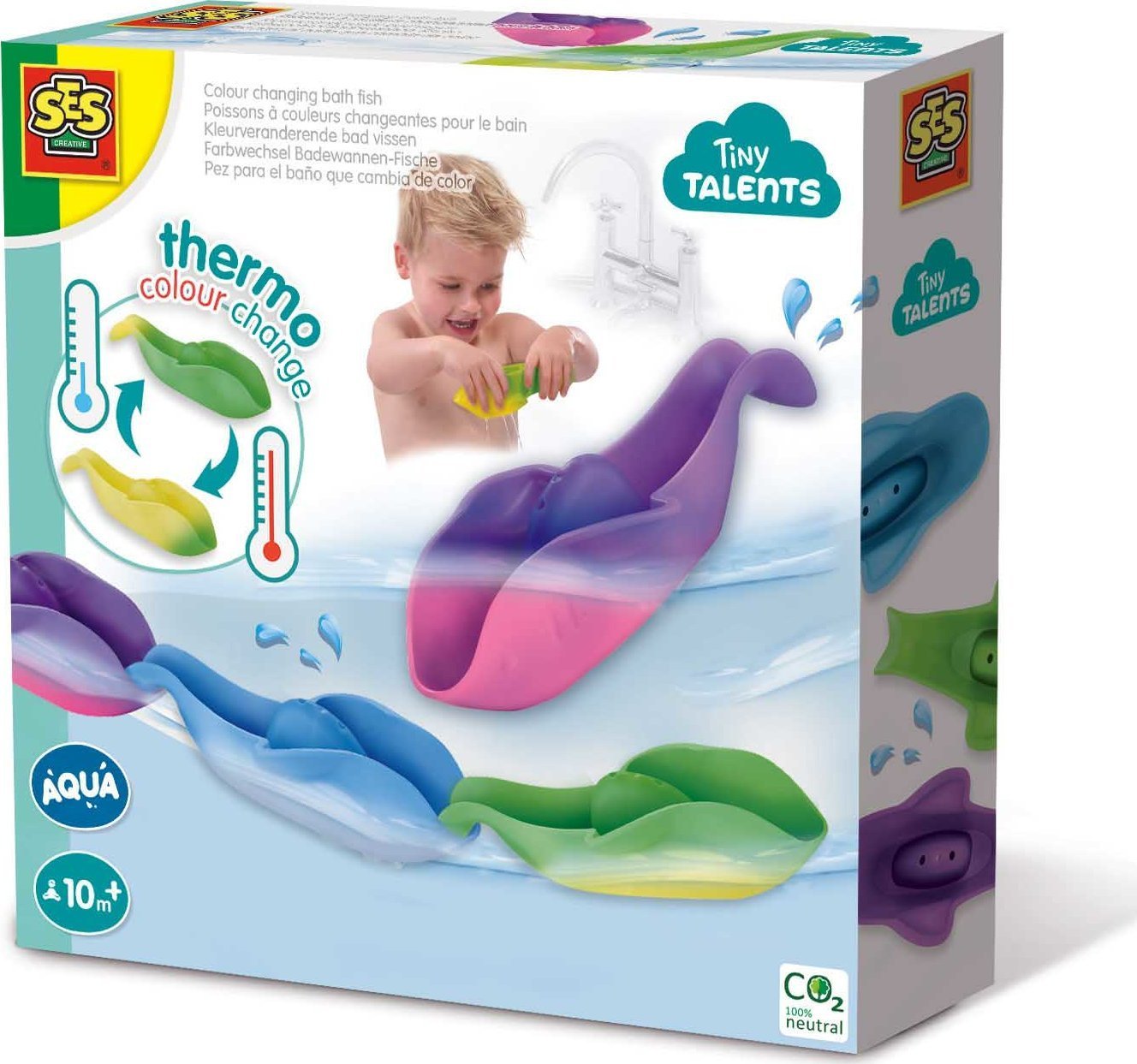 SES SES Zab.do kąpieli Rybki zmienia.kolor 13135 31357