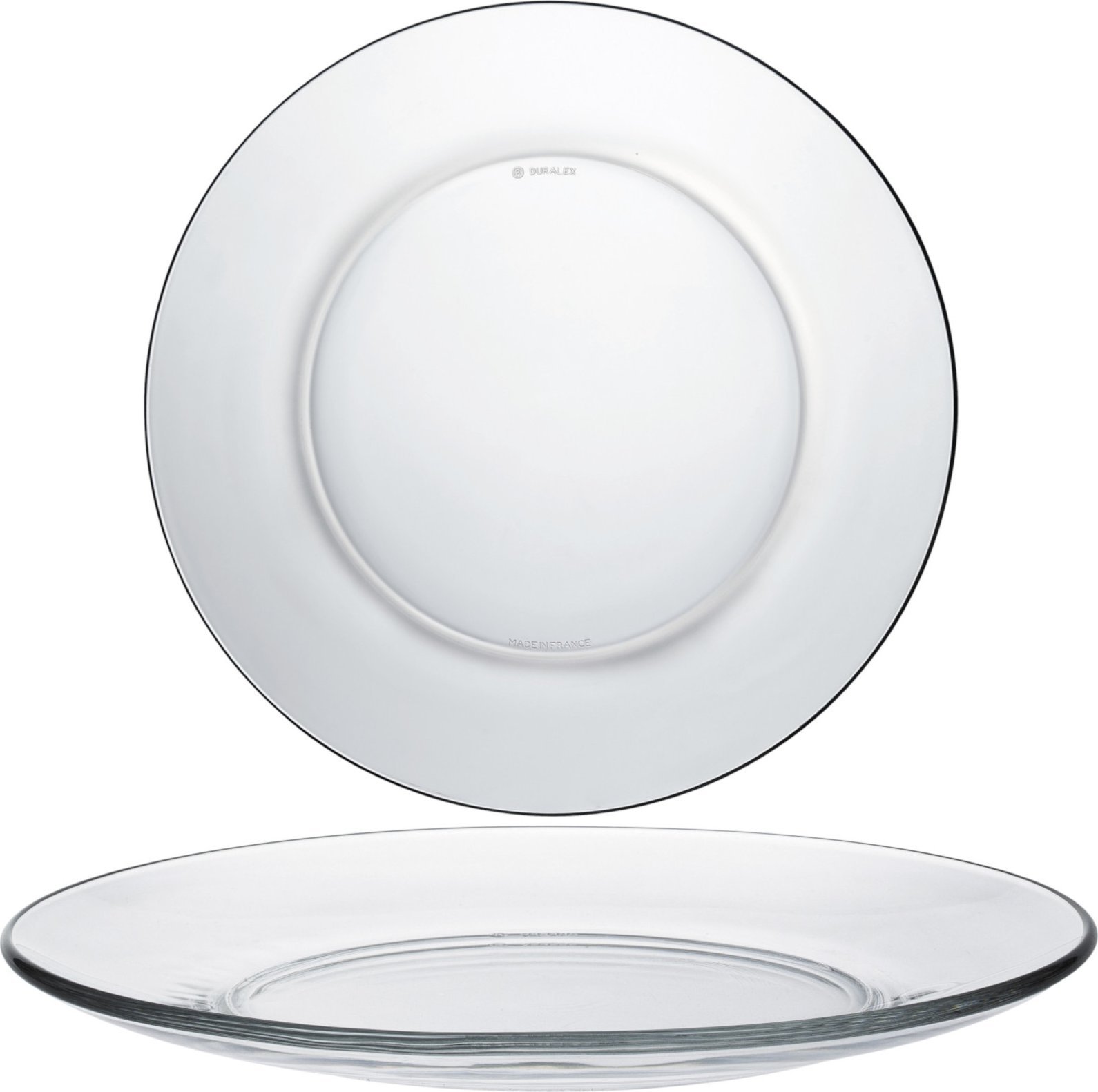 Duralex Talerz płytki Duralex LYS transparentny 235 x 20 mm - zestaw 6 szt. Talerz płytki Duralex LYS transparentny 235 x 20 mm - zestaw 6 szt.