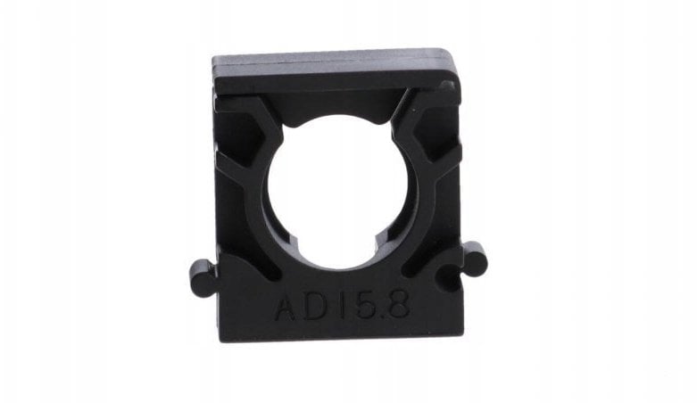 Uchwyt do peszla PA6 karbowanego czarny DN 12 nr kat. 795.112.1 /1szt./