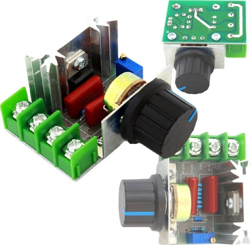 PrzydaSie Regulator Obrotów Mocy Napięcia Silnika 2000W 230V